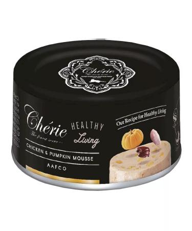 pettric Wet feed Cherie for cats chicken pumpkin mousse 80 g 12 pcs - Buy Online on GoSupps.com