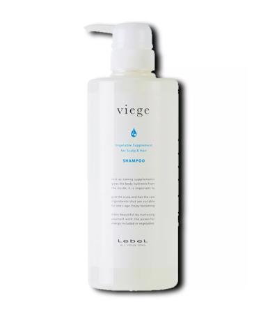 Lebel Viege Shampoo Hair and scalp shampoo 600ml - Buy Online on GoSupps.com