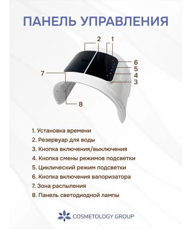 Cosmetology Group LED LED Facial Therapy with Vaporisator - Buy Online on GoSupps.com