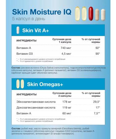 Advanced Nutrition Program Complex of IQ dietary supplements with omega 3 and vitamin A - Buy Online on GoSupps.com