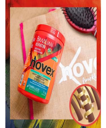 Novex Embelleze Ultrawing mask with keratin superfood - Buy Online on GoSupps.com