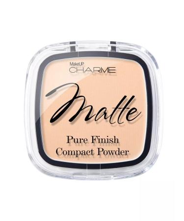 Charme Compact powder "Pure Matte" 102 ivory