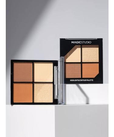 MAGIC STUDIO Palette for contouring highlighter - Buy Online on GoSupps.com
