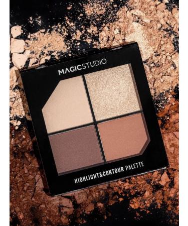 MAGIC STUDIO Palette for contouring highlighter - Buy Online on GoSupps.com