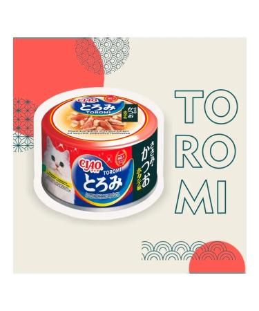 Inaba CIAO Toromi Feed Chicken Tuna Catsuo Croeshok 80 g 12pcs - Buy Online on GoSupps.com