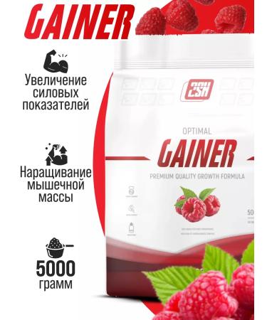 2SN Gainer for gaining mass sports raspberries 5 kg