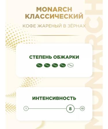 Monarch Espresso coffee set 4 kg 4 packages of 1 kg - Buy Online on GoSupps.com