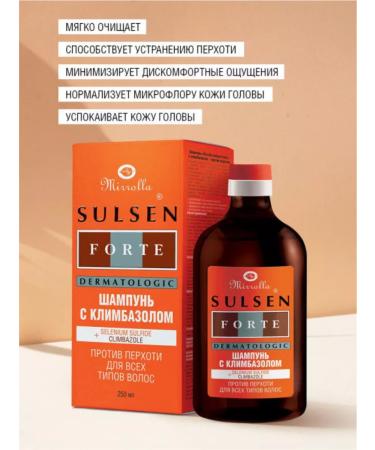 Mirrolla Sulsen Forte against Dandrot 250 ml - Buy Online on GoSupps.com