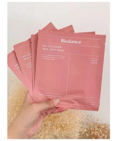 BIODANCE Night collagen mask 4 pcs - Buy Online on GoSupps.com