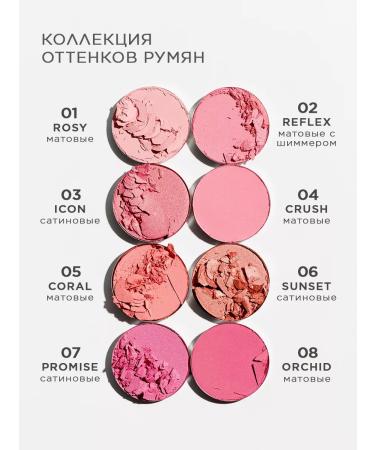 Paese Face blush brilliant - tone 06 Sunset - Buy Online on GoSupps.com