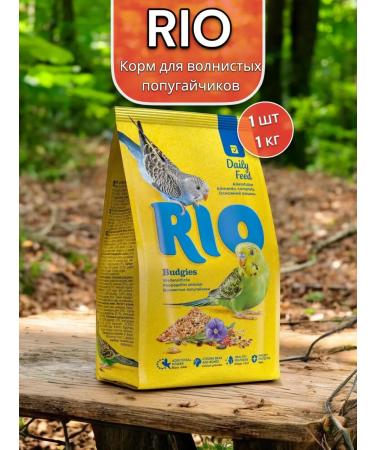 RIO Feed for wavy parrots. The main diet 1 kg