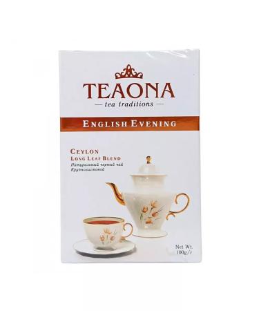 Teaona Tea 250g Theaon Ivning Black Ceylon Bolsolistovaya