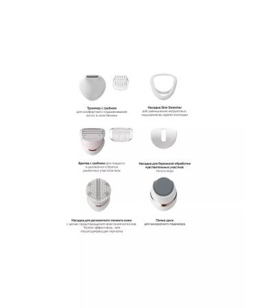 Philips Bre740 epalator 10 white - Buy Online on GoSupps.com