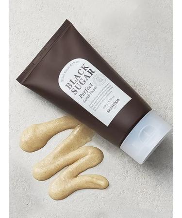 Skinfood Foam-scrub Black Sugar Perfect Scrub Foam 180 grams - Buy Online on GoSupps.com