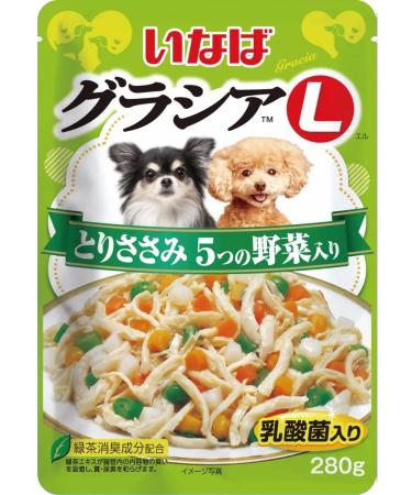 Inaba Gracia L food for dogs chicken and vegetables in jelly 6pcs x 280g - Buy Online on GoSupps.com