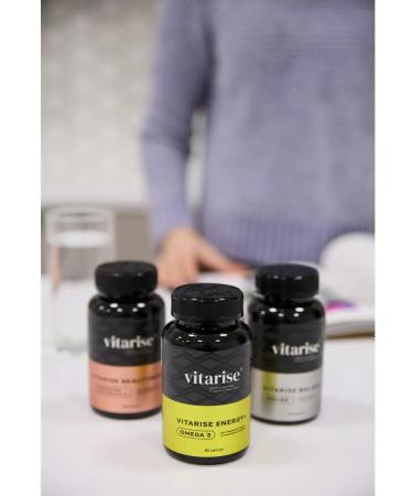VITARISE Magnesium citrate b6 stress vitamins 120 capsules - Buy Online on GoSupps.com