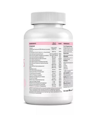VPLAB Multivitamins Ultra Women's Formula 180 capsules - Buy Online on GoSupps.com
