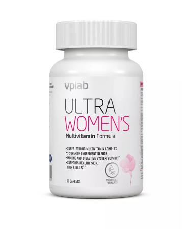 VPLAB Multivitamins Ultra Women's Formula 60 capsules - Buy Online on GoSupps.com