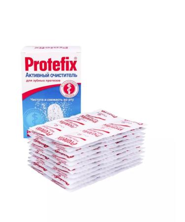 Protefix Active denture cleaner 66 pcs. pills - Buy Online on GoSupps.com