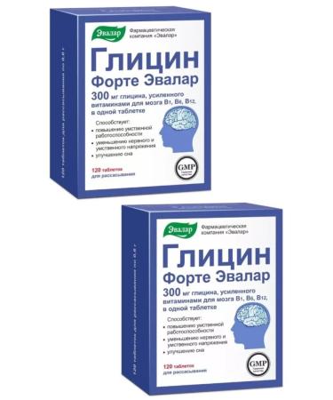 Evalar Glycine Fort 120Table 2Up