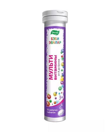 Evalar Multivitamins from A to ZN 15 pcs 1UP
