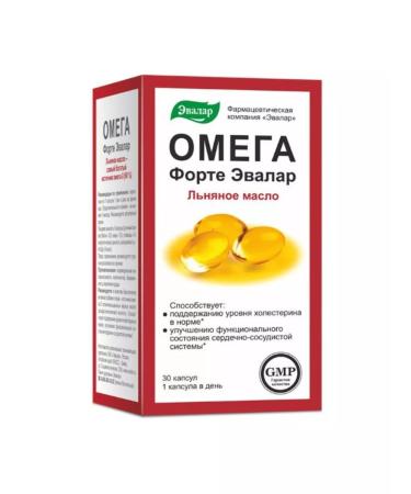 Evalar Omega forte capsule 30 pcs 1UP
