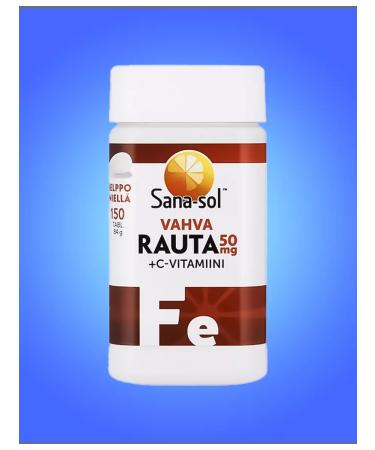 orkla Complex iron vitamin C 150 pcs - Buy Online on GoSupps.com