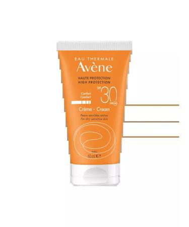 AVENE Sunscreen SPF30 cream for dry and sensitive skin