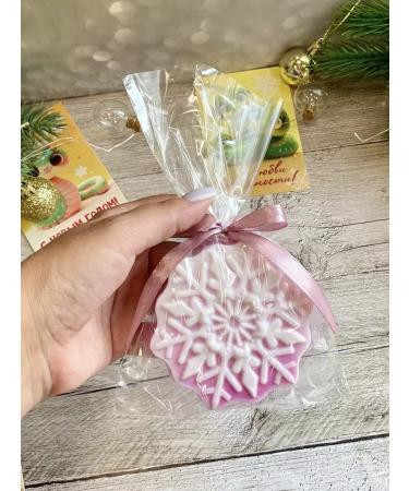 TuBa Home New Year's souvenir soap snowflake 6pcs roses - Buy Online on GoSupps.com