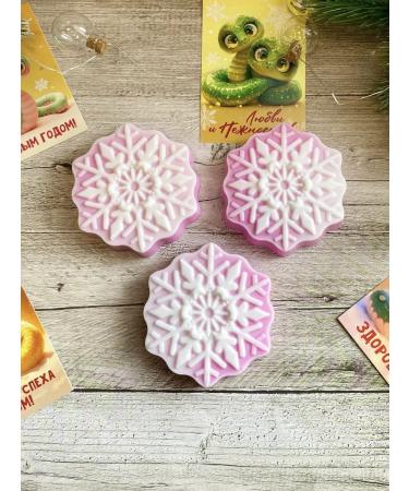TuBa Home New Year's souvenir soap snowflake 6pcs roses - Buy Online on GoSupps.com
