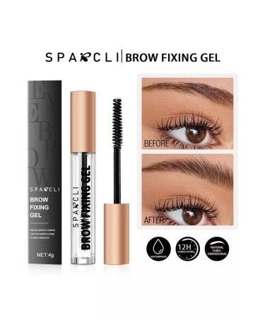 STOREBOOM Transparent gel for fixing eyebrows Sparkli
