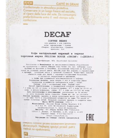 Pelican Rouge Coffee in grains "Decaf" 2x1 kg - Buy Online on GoSupps.com