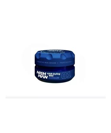 Nishman Wax for water -based styling 01 gumgum 30 ml