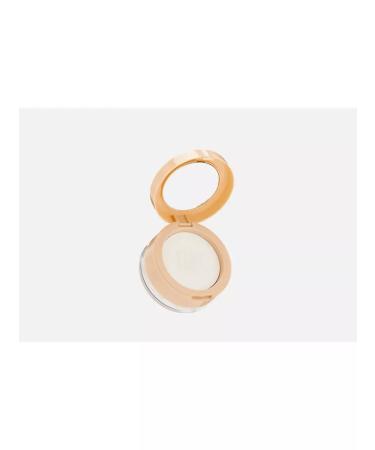 Compact and crumbly powder for face 2 in 1