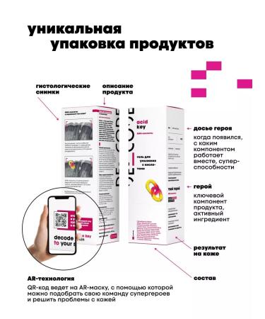 DECODE Gel for washing the face with acids - Buy Online on GoSupps.com