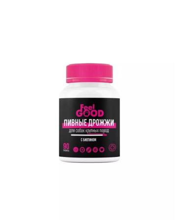 FeelGood Brewer's yeast Biotin garlic for large dogs 90 tab - Buy Online on GoSupps.com