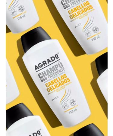 Agrado Hair shampoo female delicate 750 ml - Buy Online on GoSupps.com