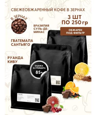 Aroma Corner Set of Brazil Sul-de-Minas Guatemala Santiago Rwanda