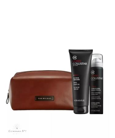 Collistar Set Umo shower gel+shaving foam+cosmetic bag - Buy Online on GoSupps.com