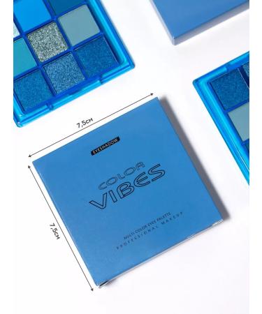 koia beauty Blue shadows matte palette - Buy Online on GoSupps.com