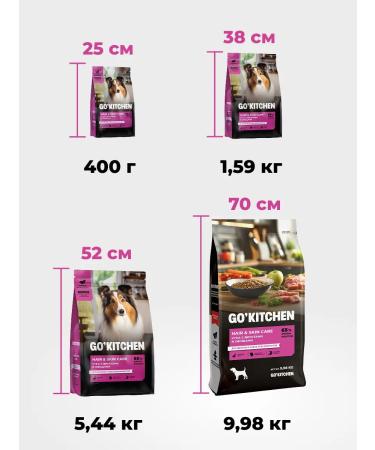 GO'KITCHEN Dry food for puppies and dogs duck vegetables 5.44kg - Buy Online on GoSupps.com