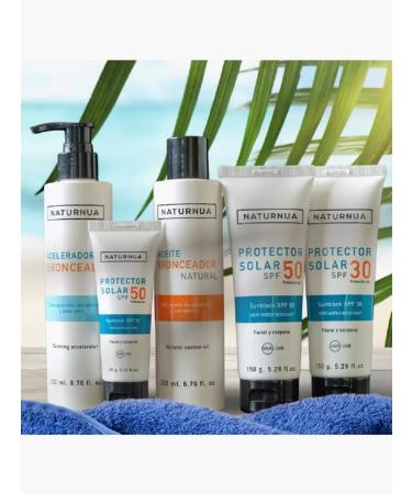 NATURNUA Natural oil for tanning 200ml - Buy Online on GoSupps.com