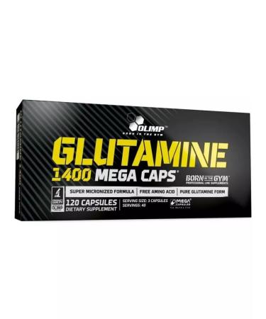 Olimp Sport Nutrition Glutamin Mono Amino acid Glutamine Mega 120 capsules