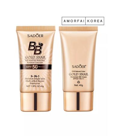 AMORFAI Tonal BB face cream Sunny SPF - Buy Online on GoSupps.com