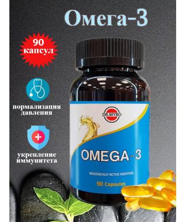 DrMybo Omega 3 1000 mg fish oil - Buy Online on GoSupps.com