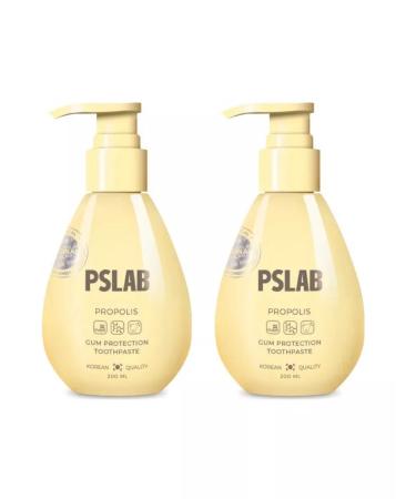 PSLAB Toothpaste to care for the gums with propolis 200 ml 2 pcs
