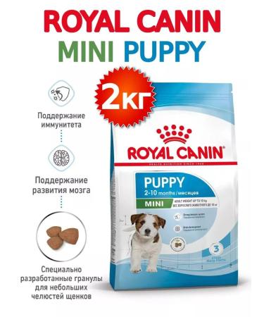 ROYAL CANIN Dry food for mini puppy 2 kg puppies