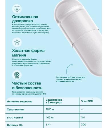 vitamins Magnesium B6 Helat 400 mg - Buy Online on GoSupps.com