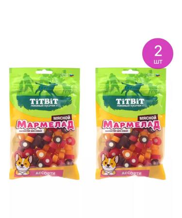 Titbit's treat for dogs Marmelad Myasnaya 120g 2 pcs
