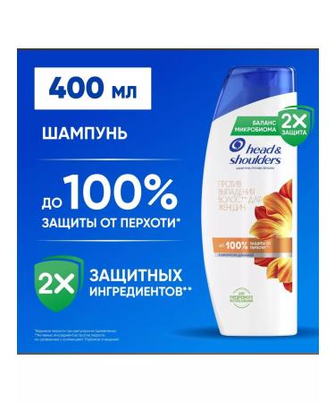 Head & Shoulders Hair loss shampoo 400ml - Buy Online on GoSupps.com